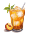 pngtree-iced-peach-tea-in-plastic-glass-watercolor-png-image_10200586